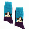 Calcetines con estampado Madonna Sixtina