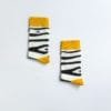 Calcetines con estampado de Zebra