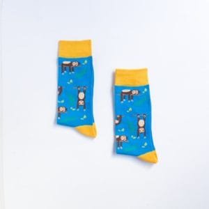 Calcetines con estampado de Perezosos