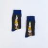 Calcetines con estampado de Corona
