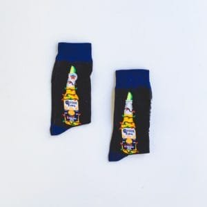 Calcetines con estampado de Corona