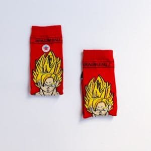 Calcetines con estampado de Goku