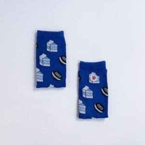 Calcetines con estampado de Milk y Oreo