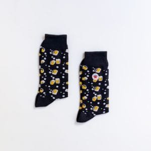 Calcetines con estampado de Cerveza