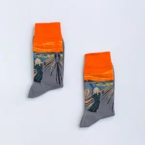 Calcetines con estampado El Grito