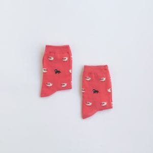 Calcetines con estampado de ovejita