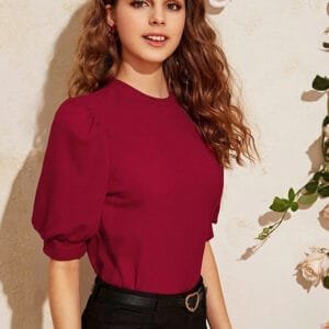 Blusa Manga Puff Corinta