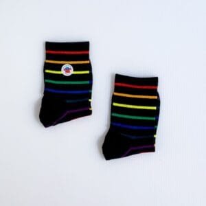 Calcetines Pride Negro Completo