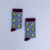 Calcetines de pareja aguacate