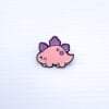 Pin Pink Dinosaurio