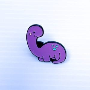 Pin Purple Dinosaur