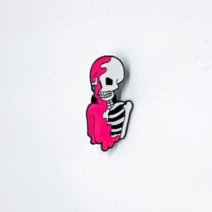Pin Pink Skull