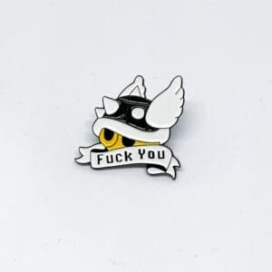 Pin Fuck You Black