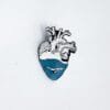 Pin Heart Whale