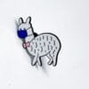 Pin Alpaca Mask (Llama)
