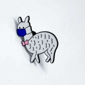 Pin Alpaca Mask (Llama)