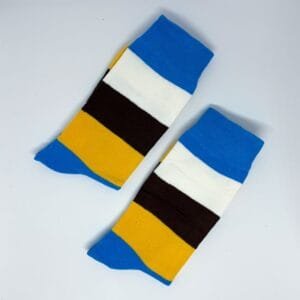 Calcetines striped multicolor