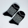 Calcetines animal print black and grey