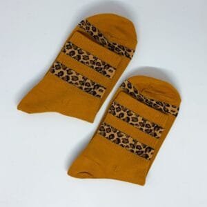 Calcetines animal print brown II