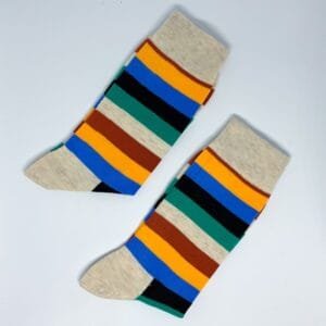 Calcetines striped multicolor 4