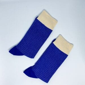 Calcetines blue and beige full