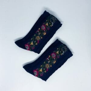 Calcetines Floral line blue