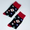 Calcetines Poker Black
