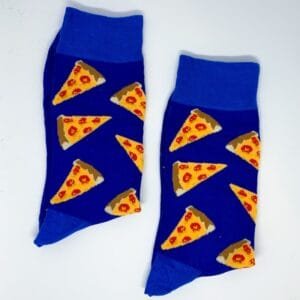 Calcetines Pizza Blue