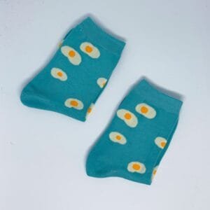 Calcetines eggs skyblue