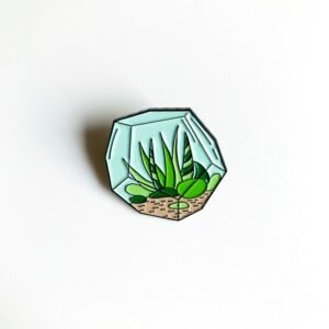 Pin Planta en Cristal