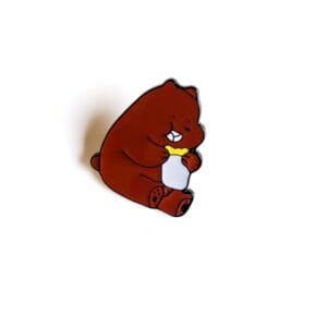 Pin Oso Escandaloso Pardo