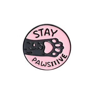Pin Stay Pawsitive
