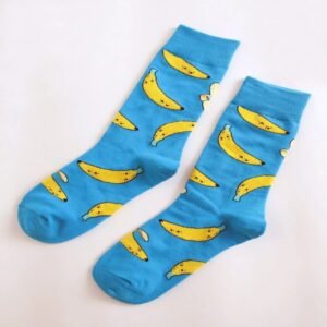 Calcetines Banana Celeste