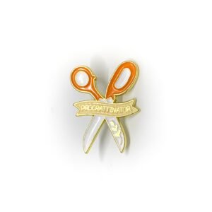 Pin Tijeras Procrattinator