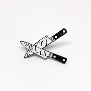 Pin  Cuchillo Doble Origami