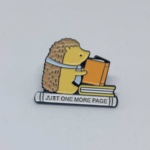 Pin Erizo Just one more page