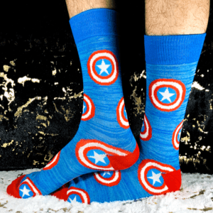 Calcetines Escudos de Capitan America