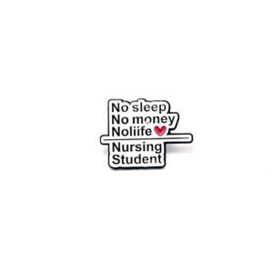 Pin No sleep No money No life
