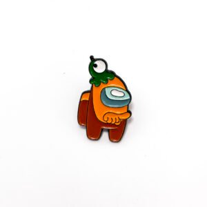 Pin Among us Naranja