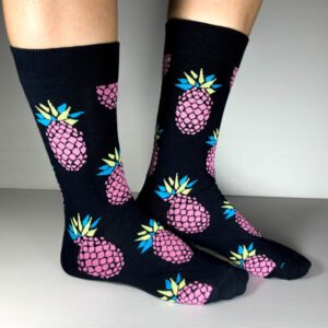 Calcetines Piña Negro