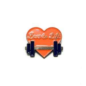 Pin Corazón Love to Lift