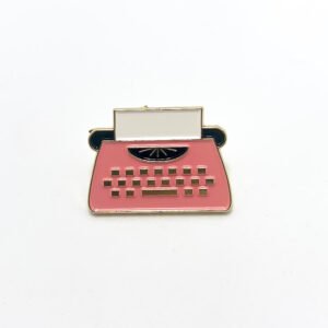 Pin Maquina de escribir rosa