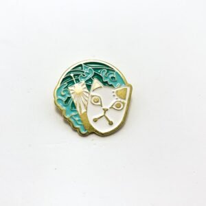 Pin Demon Slayer | Insignia Mascara Blanca
