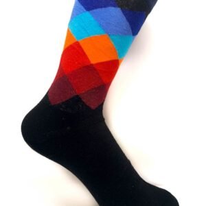 Calcetines Rombo E Azul