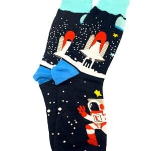 Calcetines Nave Espacial E Celeste