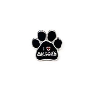 Pin Huellita I love my dogs