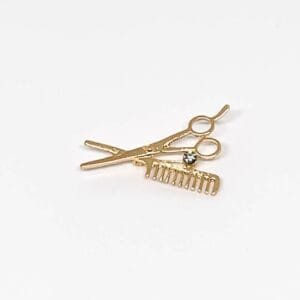 Pin Estilista dorado