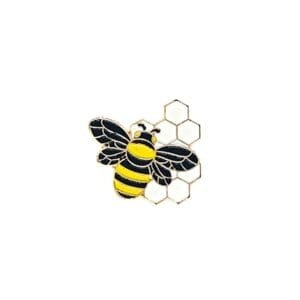 Pin Abeja en su panal 2