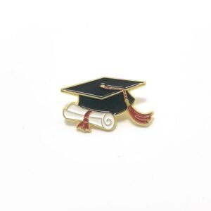 Pin Birrete con diploma