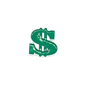 Pin Signo dólar $